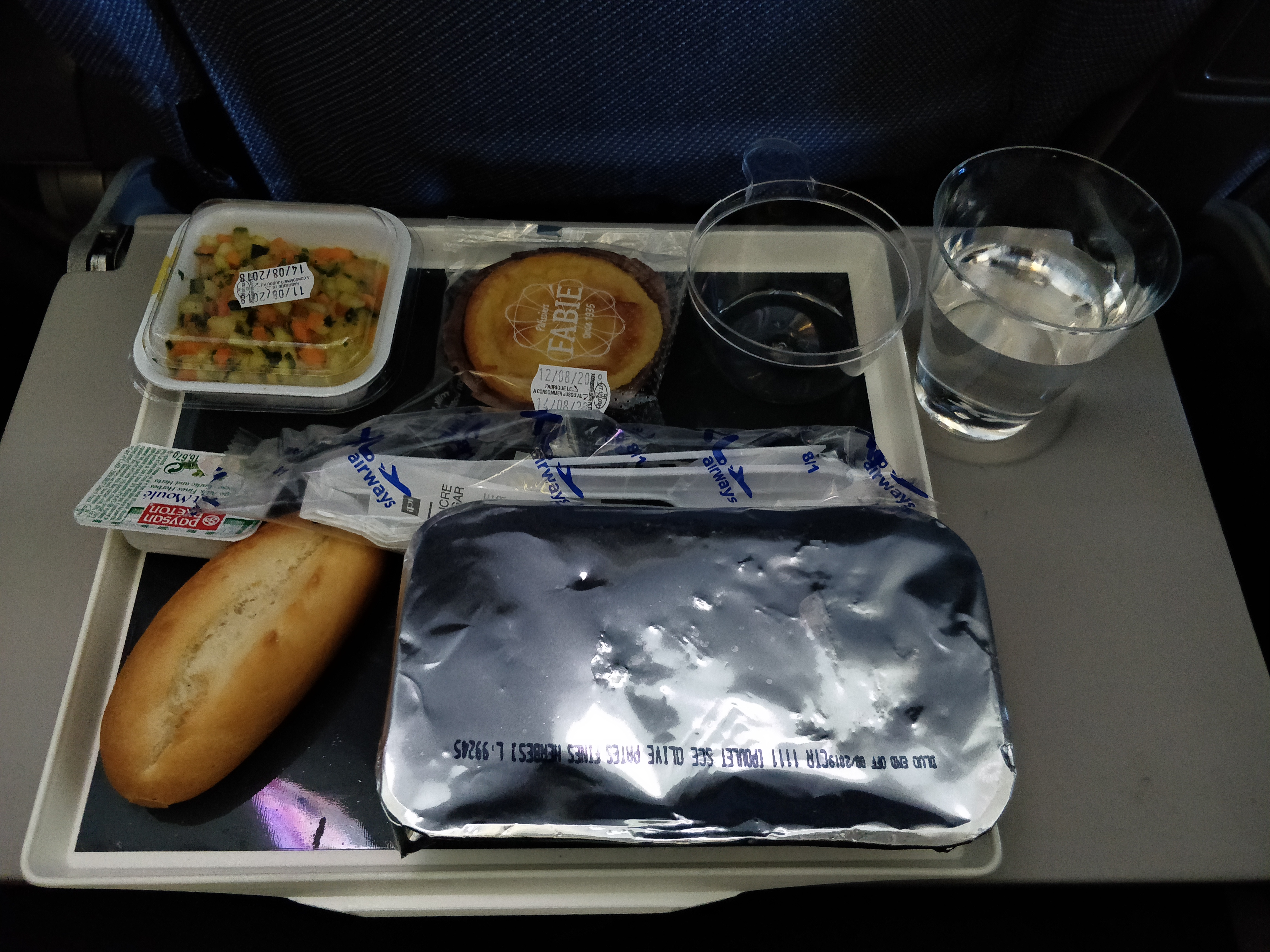 repas chaud xl airways